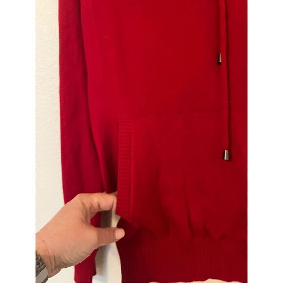 Jones New York Cowl Neck Sweater with Front Pocket - Picture 2 of 5